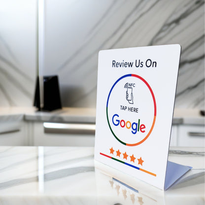 Google Review Stand